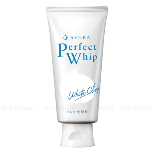 Sữa Rửa Mặt Senka Perfect Whip White Clay Đất Sét Trắng 120g